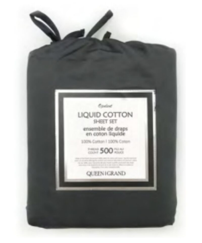 TC-500 Liquid Cotton Bed Sheet