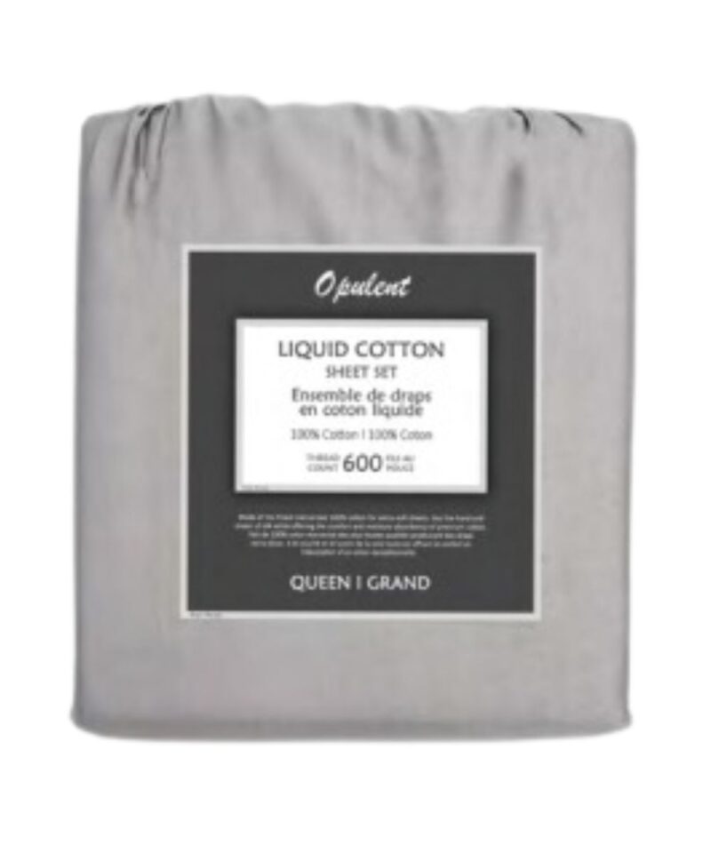 TC-600 Liquid Cotton Bed Sheet