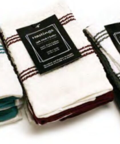 5 Pack 100% Cotton Terry Dishcloths