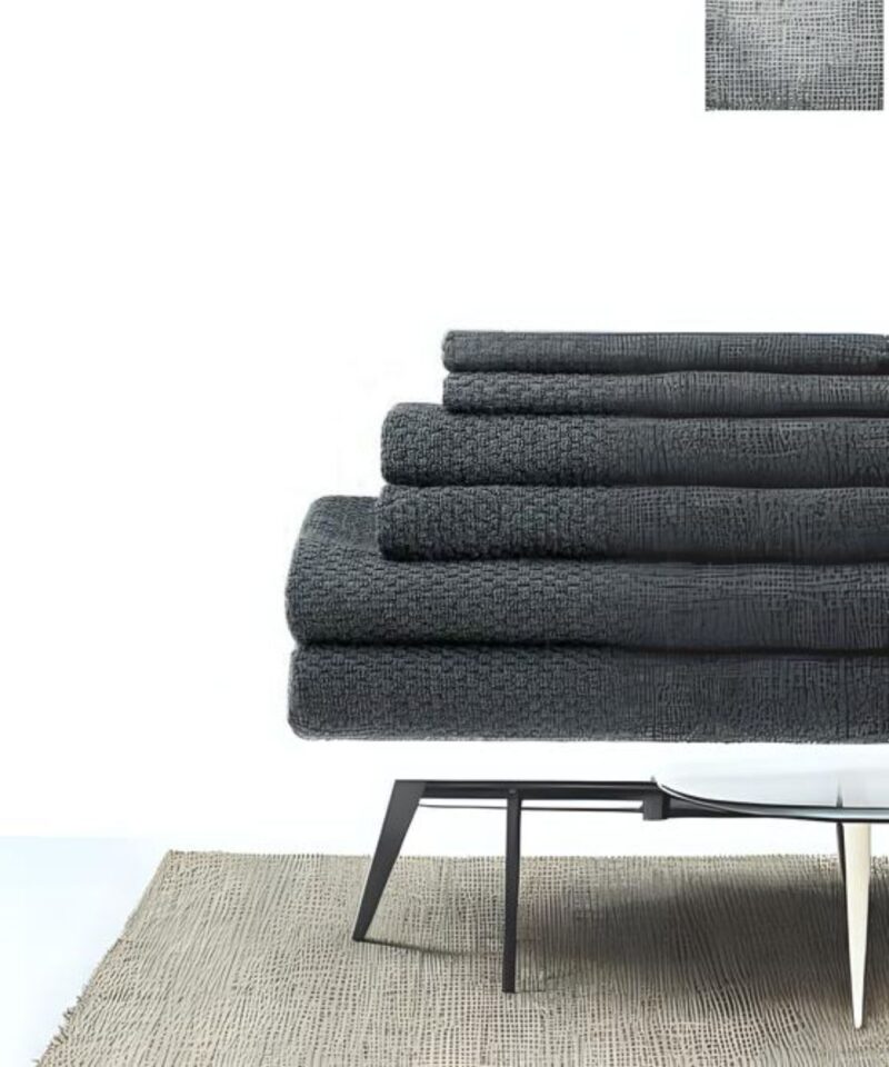 Zero-Twist 100% Cotton Towel Set